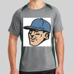 Heather Colorblock Contender ™ Tee Thumbnail