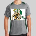 Heather Colorblock Contender ™ Tee Thumbnail