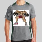 Heather Colorblock Contender ™ Tee Thumbnail