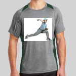 Heather Colorblock Contender ™ Tee Thumbnail