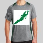 Heather Colorblock Contender ™ Tee Thumbnail