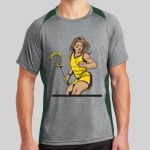 Heather Colorblock Contender ™ Tee Thumbnail