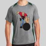 Heather Colorblock Contender ™ Tee Thumbnail