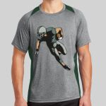 Heather Colorblock Contender ™ Tee Thumbnail