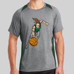 Heather Colorblock Contender ™ Tee Thumbnail