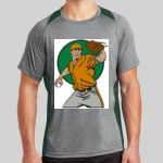 Heather Colorblock Contender ™ Tee Thumbnail