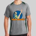 Heather Colorblock Contender ™ Tee Thumbnail