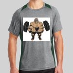 Heather Colorblock Contender ™ Tee Thumbnail