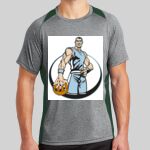 Heather Colorblock Contender ™ Tee Thumbnail