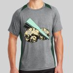 Heather Colorblock Contender ™ Tee Thumbnail