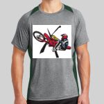 Heather Colorblock Contender ™ Tee Thumbnail