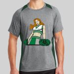 Heather Colorblock Contender ™ Tee Thumbnail