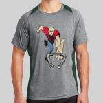 Heather Colorblock Contender ™ Tee Thumbnail