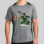 Heather Colorblock Contender ™ Tee Thumbnail