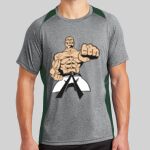 Heather Colorblock Contender ™ Tee Thumbnail