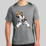 Heather Colorblock Contender ™ Tee Thumbnail