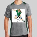 Heather Colorblock Contender ™ Tee Thumbnail