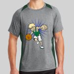 Heather Colorblock Contender ™ Tee Thumbnail