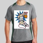 Heather Colorblock Contender ™ Tee Thumbnail