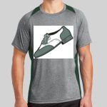 Heather Colorblock Contender ™ Tee Thumbnail