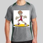 Heather Colorblock Contender ™ Tee Thumbnail