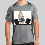 Heather Colorblock Contender ™ Tee Thumbnail