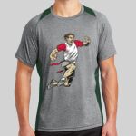 Heather Colorblock Contender ™ Tee Thumbnail