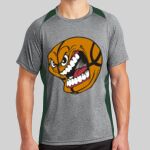 Heather Colorblock Contender ™ Tee Thumbnail