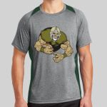 Heather Colorblock Contender ™ Tee Thumbnail