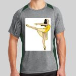 Heather Colorblock Contender ™ Tee Thumbnail