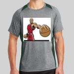 Heather Colorblock Contender ™ Tee Thumbnail