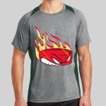 Heather Colorblock Contender ™ Tee Thumbnail