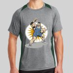 Heather Colorblock Contender ™ Tee Thumbnail