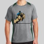 Heather Colorblock Contender ™ Tee Thumbnail