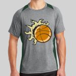 Heather Colorblock Contender ™ Tee Thumbnail