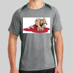 Heather Colorblock Contender ™ Tee Thumbnail