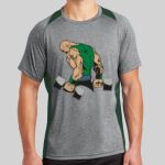 Heather Colorblock Contender ™ Tee Thumbnail