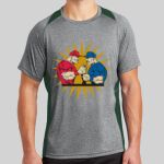 Heather Colorblock Contender ™ Tee Thumbnail