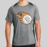 Heather Colorblock Contender ™ Tee Thumbnail