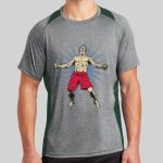 Heather Colorblock Contender ™ Tee Thumbnail