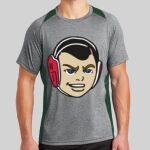 Heather Colorblock Contender ™ Tee Thumbnail