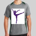 Heather Colorblock Contender ™ Tee Thumbnail