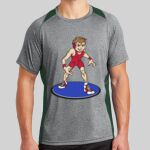 Heather Colorblock Contender ™ Tee Thumbnail