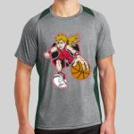 Heather Colorblock Contender ™ Tee Thumbnail