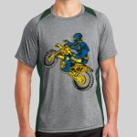 Heather Colorblock Contender ™ Tee Thumbnail