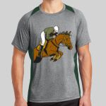 Heather Colorblock Contender ™ Tee Thumbnail