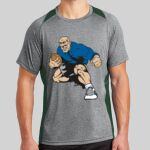 Heather Colorblock Contender ™ Tee Thumbnail