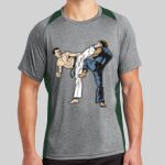 Heather Colorblock Contender ™ Tee Thumbnail