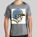 Heather Colorblock Contender ™ Tee Thumbnail