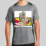 Heather Colorblock Contender ™ Tee Thumbnail